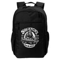 SquatchS Garage Retro – Sasquatch Bigfoot Funny Car Backpack