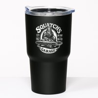 SquatchS Garage Retro – Sasquatch Bigfoot Funny Car Tumbler