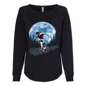 Sick Graphic Rad Air Sk8 Boarder Gift Skateboarding Womens California Wash Sweatshirt