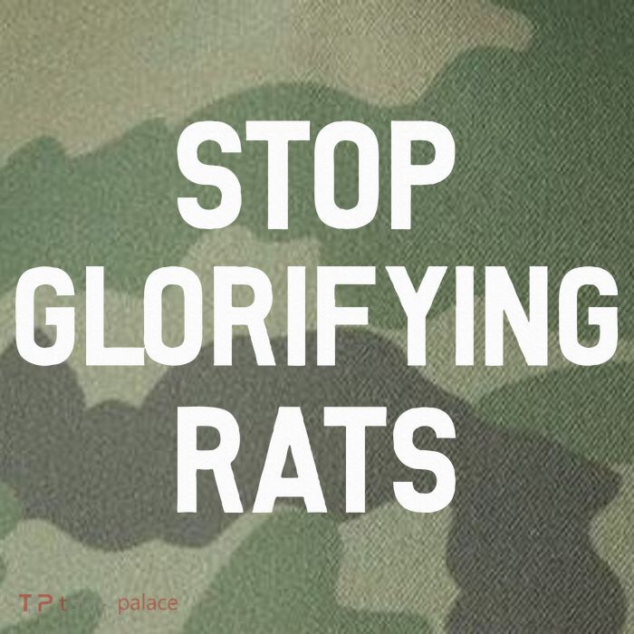 Stop Glorifying Rats Legacy Tie Dye Trucker Hat