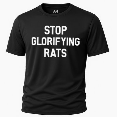 Stop Glorifying Rats Cooling Performance Crew T-Shirt