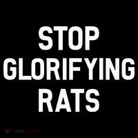 Stop Glorifying Rats Flatbill Hat