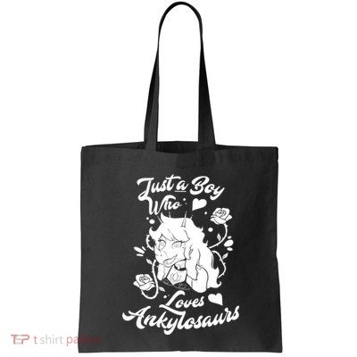 Snoot Game Rosa Just A Boy Who Loves Ankylosaurs Tote Bag