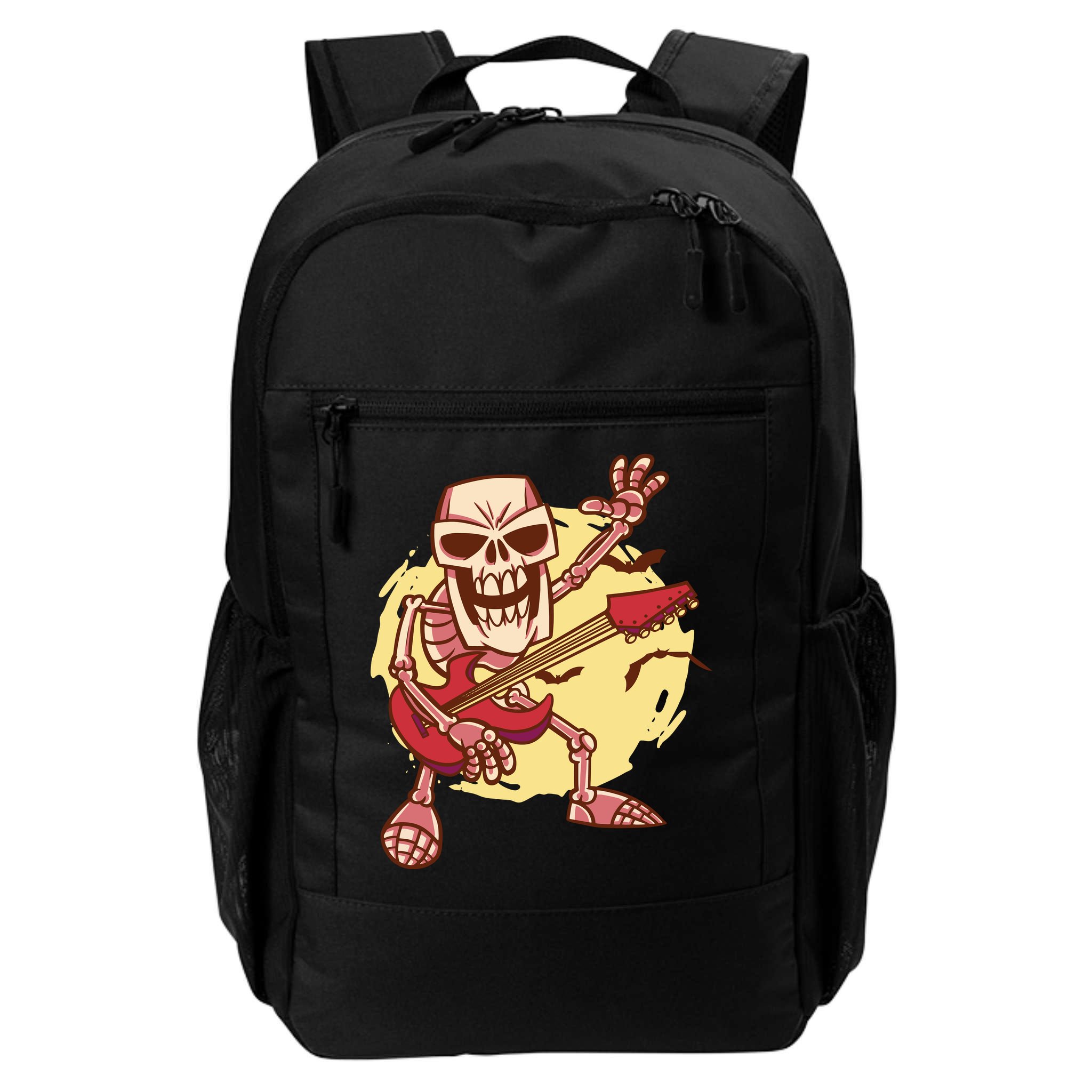 Skeleton Guitar Rock Backpack