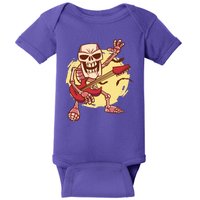 Skeleton Guitar Rock Baby Bodysuit