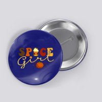 Spice Girl Retro Thankful Gift For Thanksgiving Button