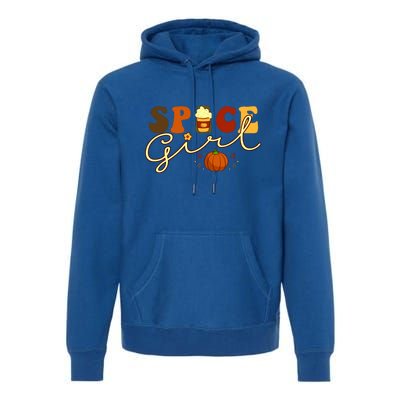 Spice Girl Retro Thankful Gift For Thanksgiving Premium Hoodie