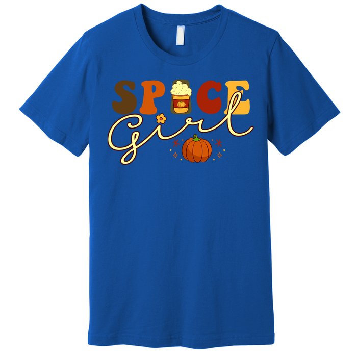 Spice Girl Retro Thankful Gift For Thanksgiving Premium T-Shirt