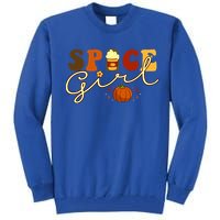 Spice Girl Retro Thankful Gift For Thanksgiving Tall Sweatshirt