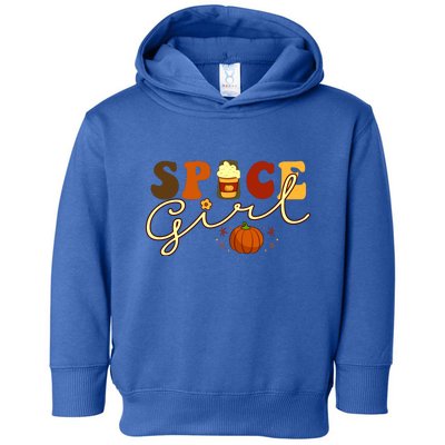 Spice Girl Retro Thankful Gift For Thanksgiving Toddler Hoodie