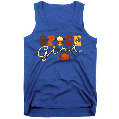 Spice Girl Retro Thankful Gift For Thanksgiving Tank Top