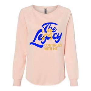 Sigma G.A.M.M.A Rho Sorority The Legancy Continues With Me Womens California Wash Sweatshirt