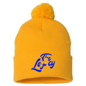 Sigma G.A.M.M.A Rho Sorority The Legancy Continues With Me Pom Pom 12in Knit Beanie