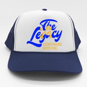 Sigma G.A.M.M.A Rho Sorority The Legancy Continues With Me Trucker Hat