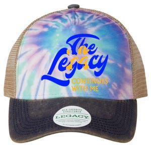 Sigma G.A.M.M.A Rho Sorority The Legancy Continues With Me Legacy Tie Dye Trucker Hat