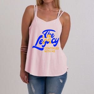 Sigma G.A.M.M.A Rho Sorority The Legancy Continues With Me Women's Strappy Tank