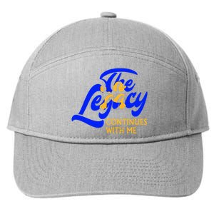 Sigma G.A.M.M.A Rho Sorority The Legancy Continues With Me 7-Panel Snapback Hat