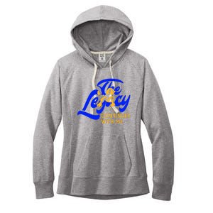 Sigma G.A.M.M.A Rho Sorority The Legancy Continues With Me Women's Fleece Hoodie