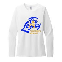 Sigma G.A.M.M.A Rho Sorority The Legancy Continues With Me Womens CVC Long Sleeve Shirt