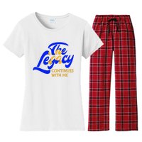 Sigma G.A.M.M.A Rho Sorority The Legancy Continues With Me Women's Flannel Pajama Set