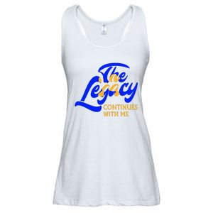 Sigma G.A.M.M.A Rho Sorority The Legancy Continues With Me Ladies Essential Flowy Tank