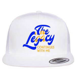 Sigma G.A.M.M.A Rho Sorority The Legancy Continues With Me Flat Bill Trucker Hat