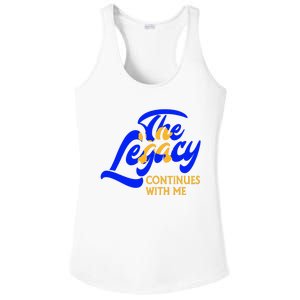 Sigma G.A.M.M.A Rho Sorority The Legancy Continues With Me Ladies PosiCharge Competitor Racerback Tank