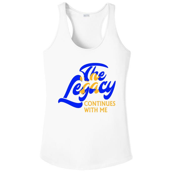 Sigma G.A.M.M.A Rho Sorority The Legancy Continues With Me Ladies PosiCharge Competitor Racerback Tank