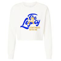 Sigma G.A.M.M.A Rho Sorority The Legancy Continues With Me Cropped Pullover Crew