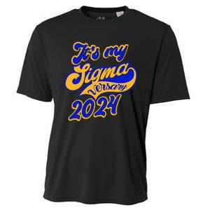 Sigma G.A.M.M.A Rho Sorority Founders Day Its My Sigmaversary Cooling Performance Crew T-Shirt