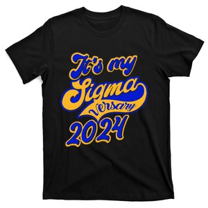 Sigma G.A.M.M.A Rho Sorority Founders Day Its My Sigmaversary T-Shirt