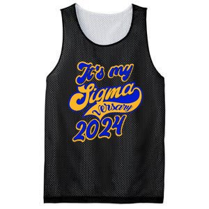 Sigma G.A.M.M.A Rho Sorority Founders Day Its My Sigmaversary Mesh Reversible Basketball Jersey Tank