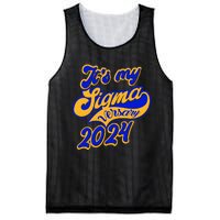 Sigma G.A.M.M.A Rho Sorority Founders Day Its My Sigmaversary Mesh Reversible Basketball Jersey Tank