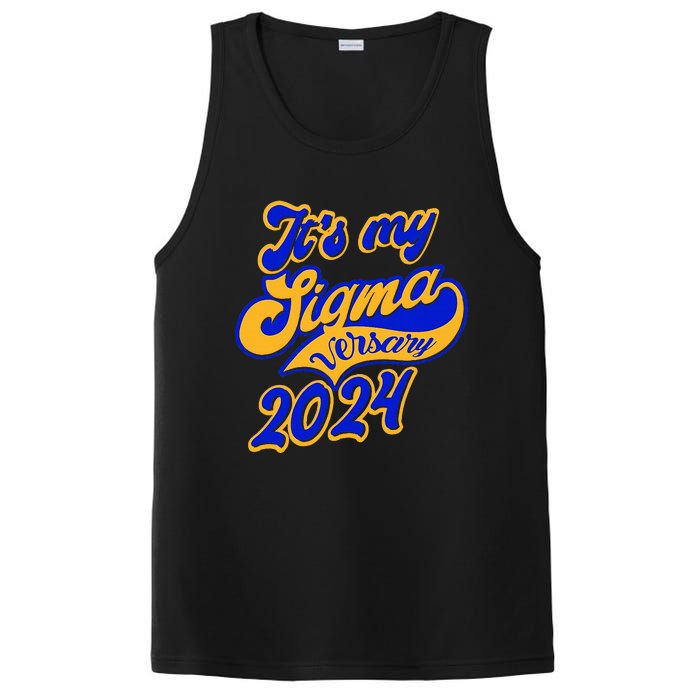 Sigma G.A.M.M.A Rho Sorority Founders Day Its My Sigmaversary PosiCharge Competitor Tank