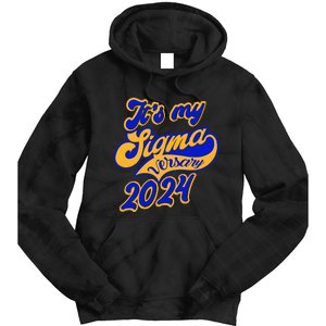 Sigma G.A.M.M.A Rho Sorority Founders Day Its My Sigmaversary Tie Dye Hoodie