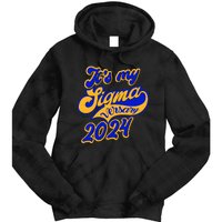 Sigma G.A.M.M.A Rho Sorority Founders Day Its My Sigmaversary Tie Dye Hoodie