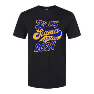 Sigma G.A.M.M.A Rho Sorority Founders Day Its My Sigmaversary Softstyle CVC T-Shirt