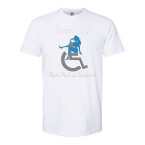 SAVE GAS RIDE THE Handicapped Softstyle CVC T-Shirt