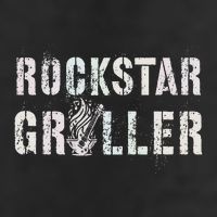 Summer Grilling Rockstar Griller Pit Dad Patio Meat Gangster 7 Panel Mesh Trucker Snapback Hat