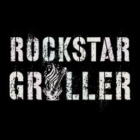 Summer Grilling Rockstar Griller Pit Dad Patio Meat Gangster Cooling Performance Crew T-Shirt