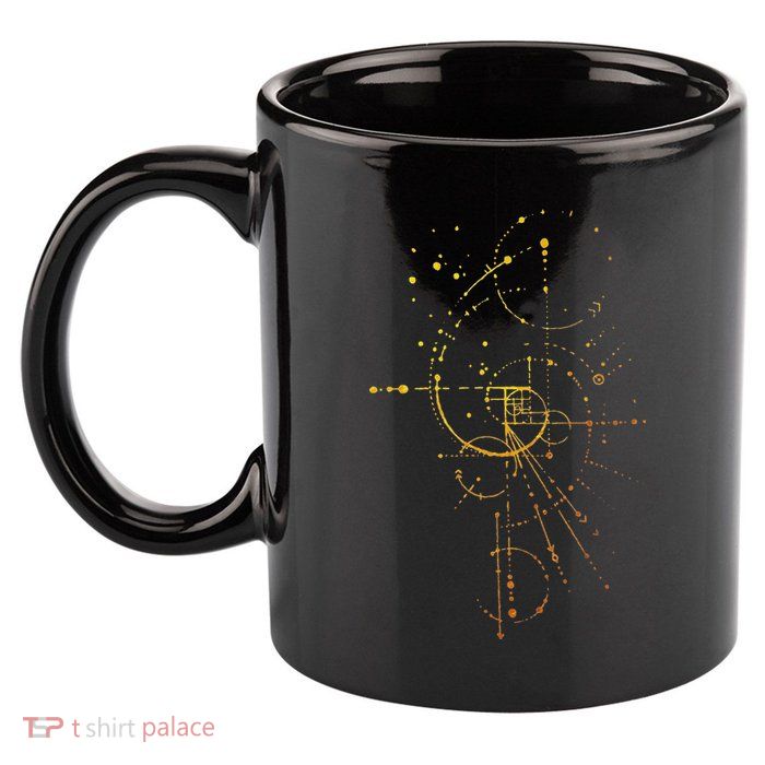 S.P.A.R.K.L.E Golden Ratio 11oz C Handle Ceramic Mug