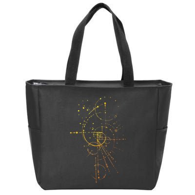 S.P.A.R.K.L.E Golden Ratio Zip Tote Bag