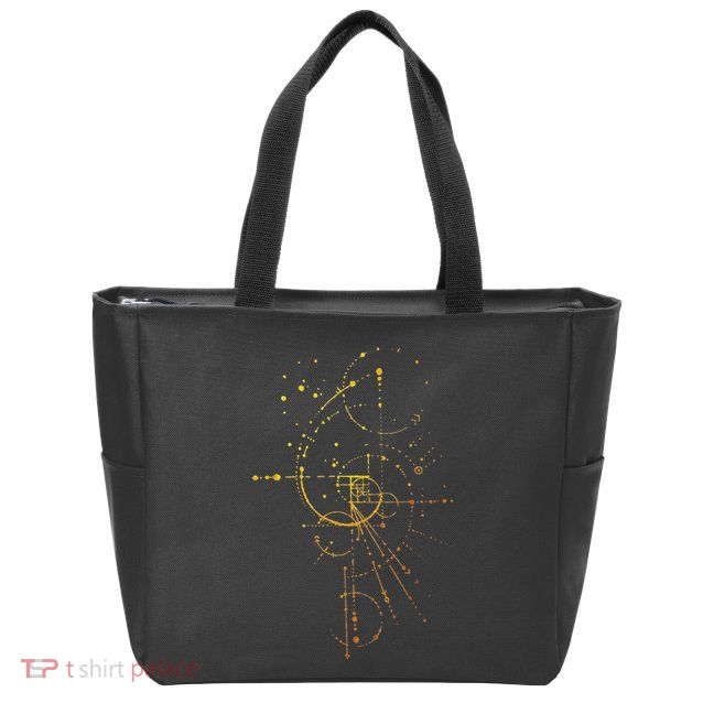 S.P.A.R.K.L.E Golden Ratio Zip Tote Bag