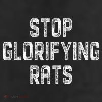 Stop Glorifying Rats 25L Jumbo Tote