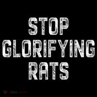 Stop Glorifying Rats Pom Pom 12in Knit Beanie