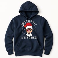 Snitches Get Stitches Elf Xmas Funny Snitches Get Stitches Hoodie