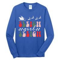 Sleigh girl sleigh funny christmas pun wo groovy xmas  Tall Long Sleeve T-Shirt