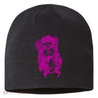 Day Of The Dead Illustration Skeleton Sustainable Beanie