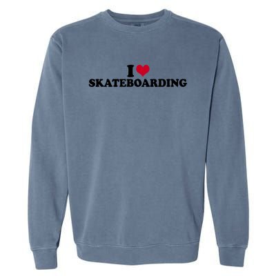 Skateboard Gift Garment-Dyed Sweatshirt