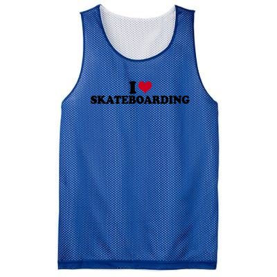 Skateboard Gift Mesh Reversible Basketball Jersey Tank